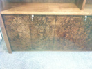 Burr Walnut Unit  