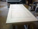 Oak Panel Effect Door with Walnut Inlays