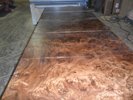 Matching Burr Walnut Panels